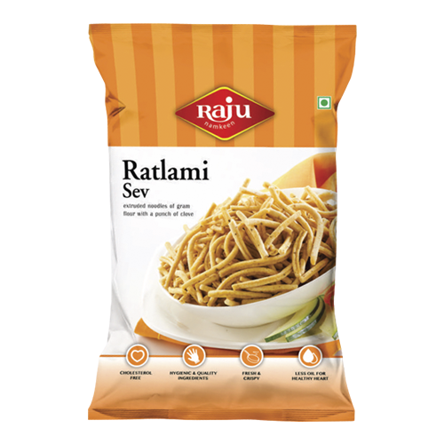 Raju Namkeen Ratlami Sev 400g
