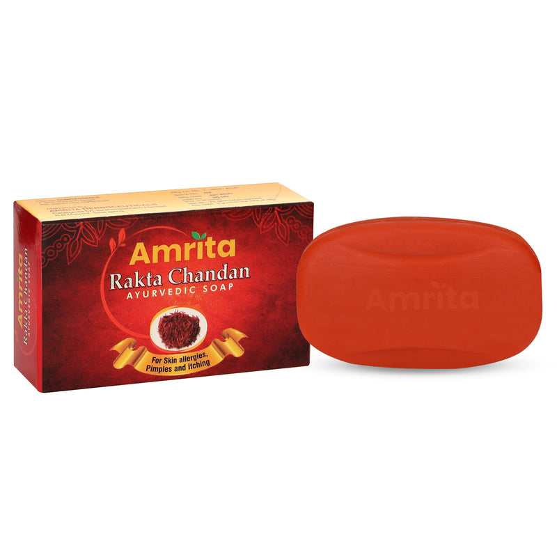 Amrita Rakta Chandana Ayurvedic Soap