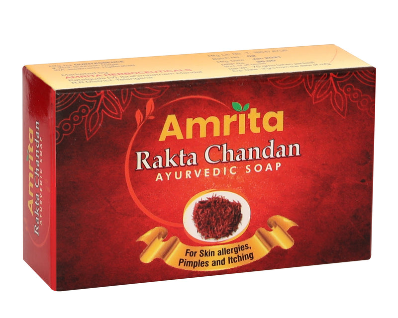 Amrita Rakta Chandana Ayurvedic Soap