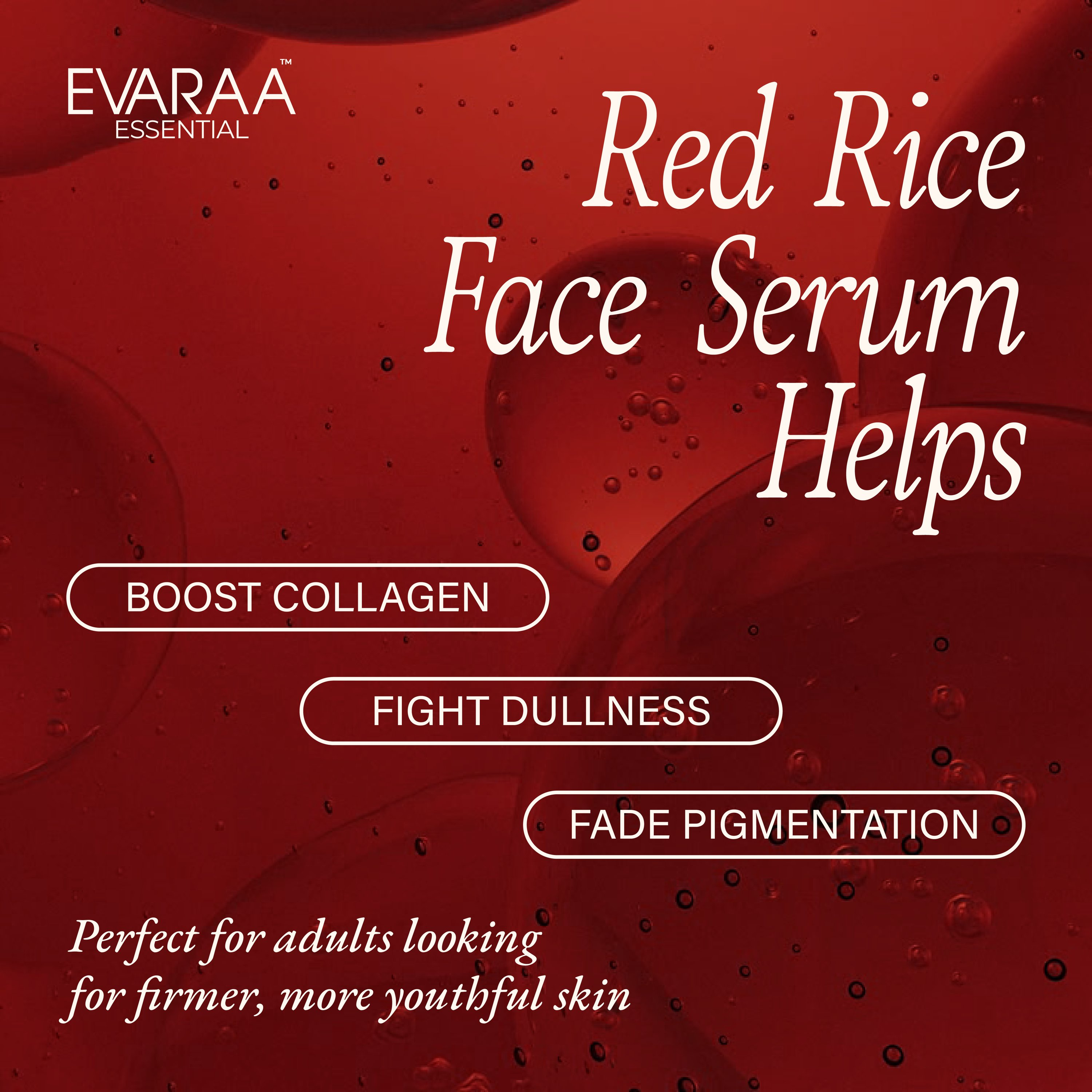 Evaraa Essential Red Rice Serum