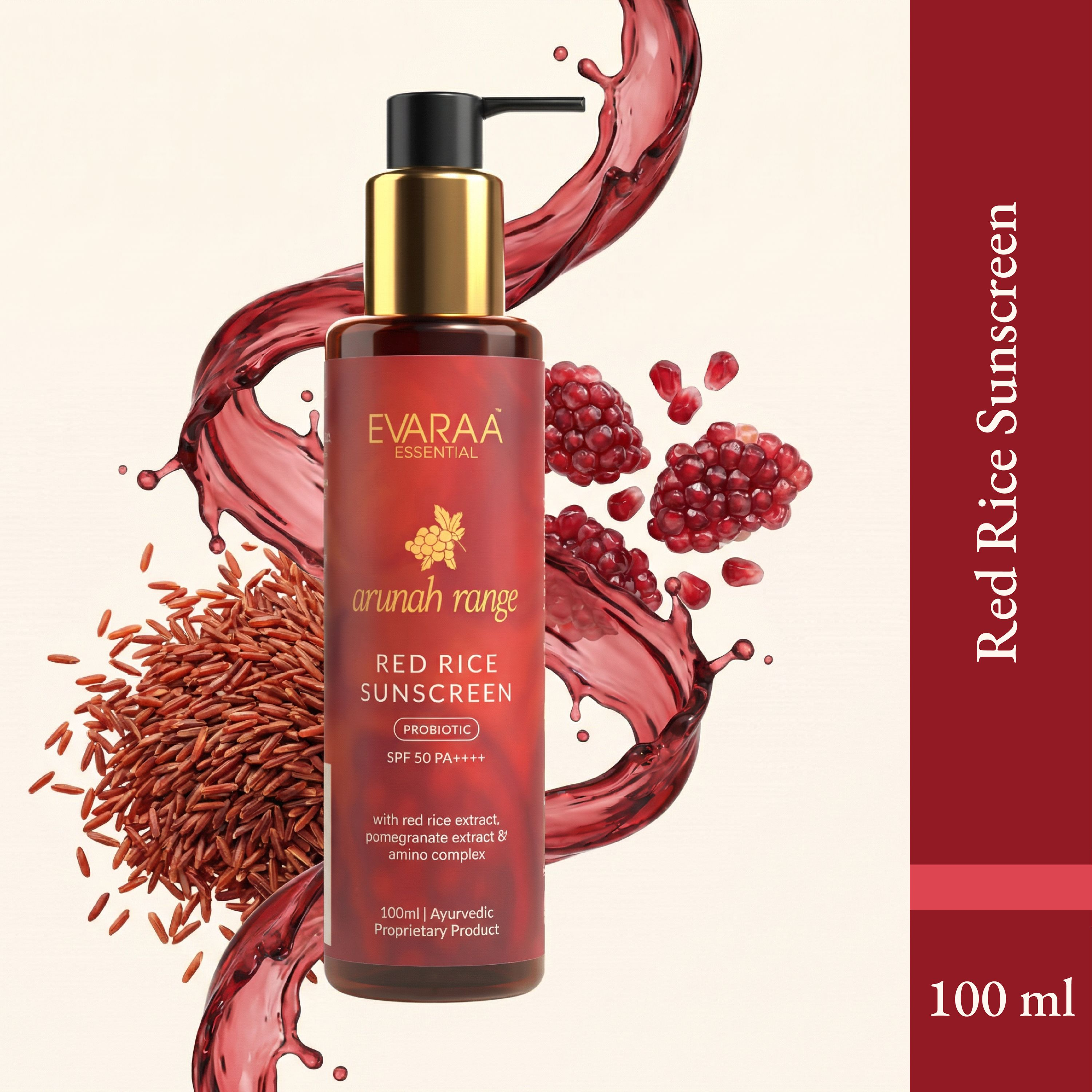 Evaraa Essential Red Rice Sunscreen