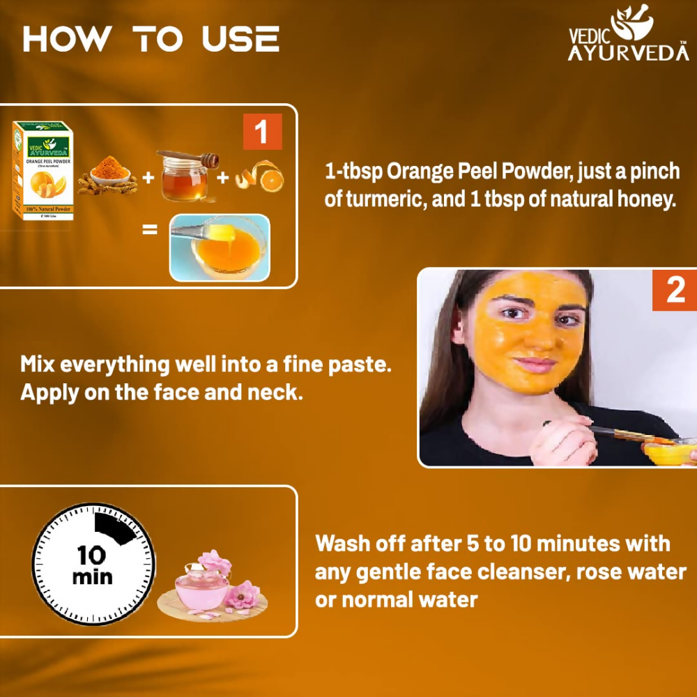 VedicAyurveda Orange Peel powder
