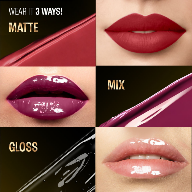 Lakme Ultimate Glam 4 In 1 Lip Stack - Evening Glam