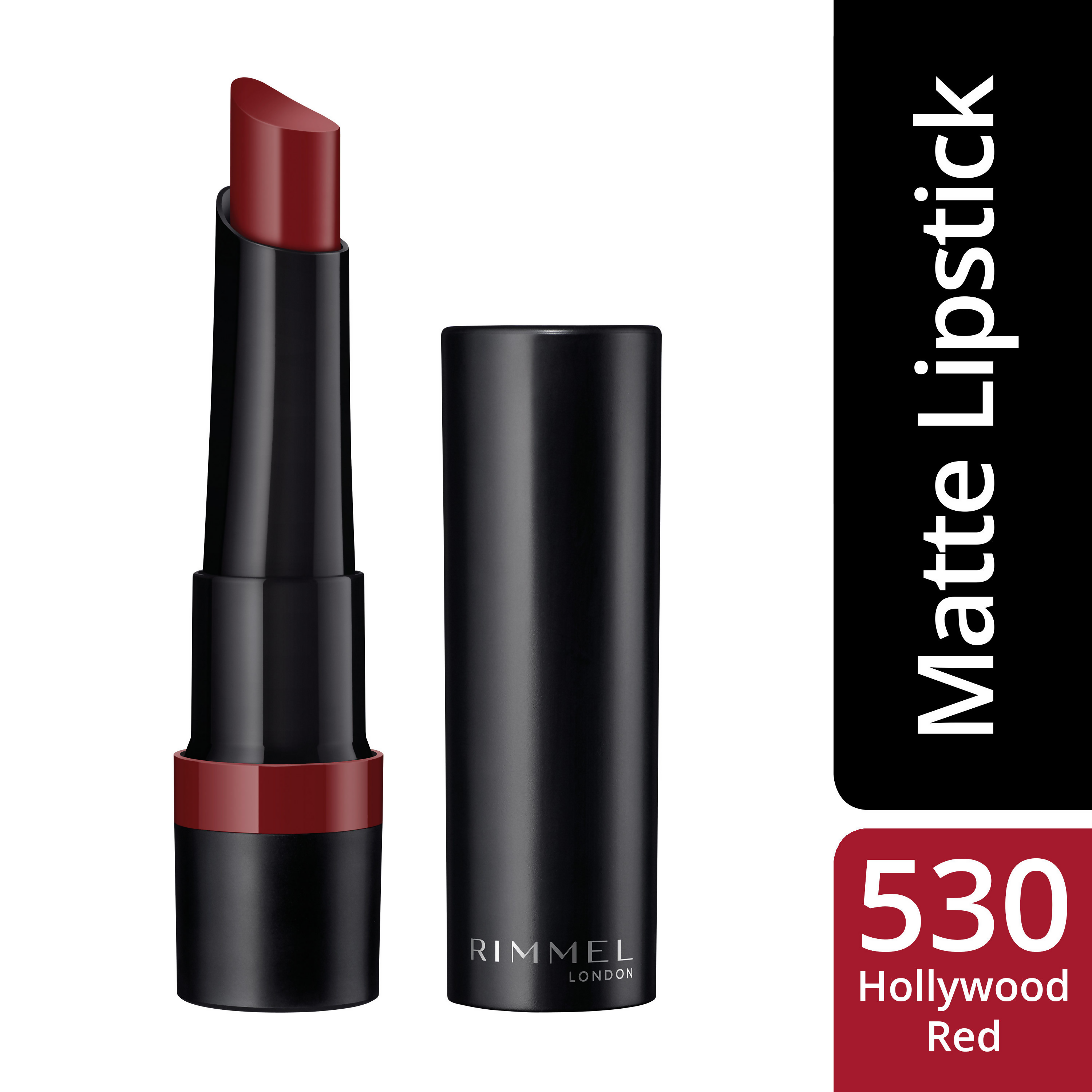 Rimmel London Lasting Finish Matte Lipstick - Hollywood Red