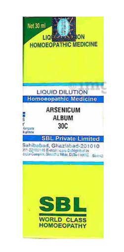 SBL Arsenicum Album Dilution 30 CH