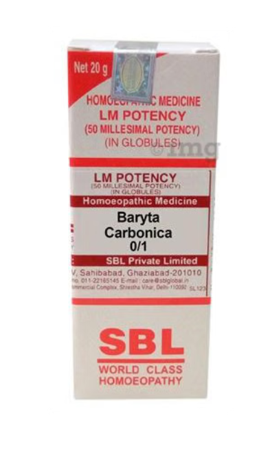 SBL Baryta Carbonica 0/1 LM