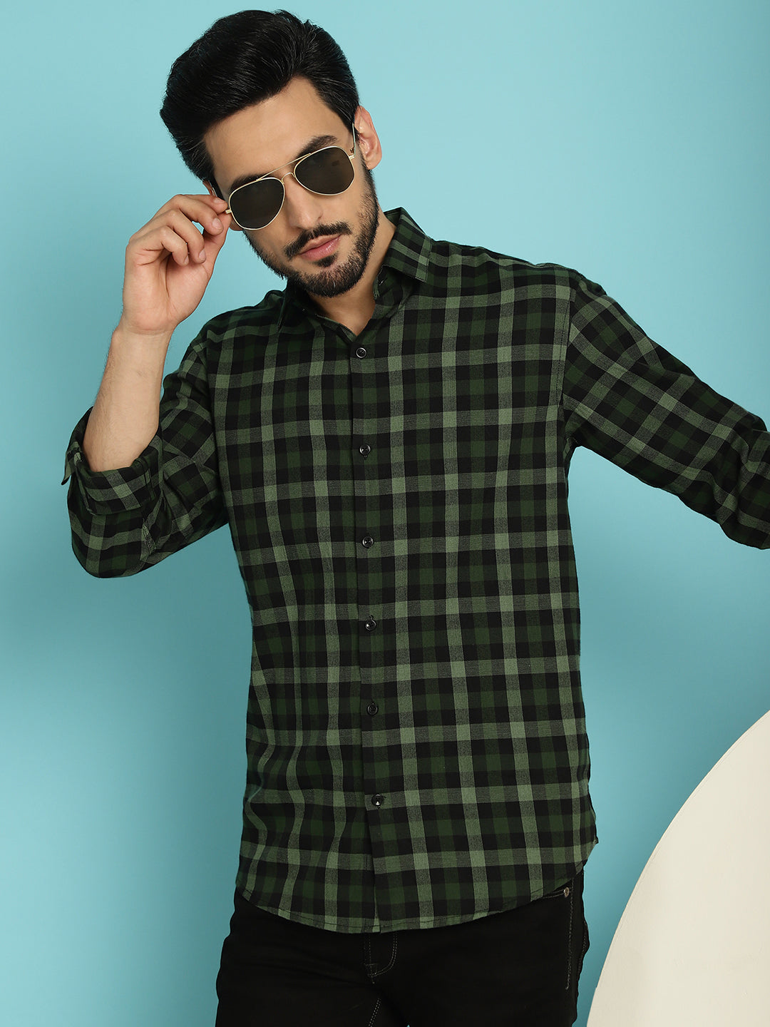 Checked Casual Shirt