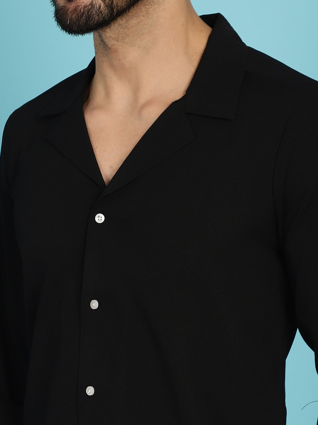 Lapel Collar Casual Shirt