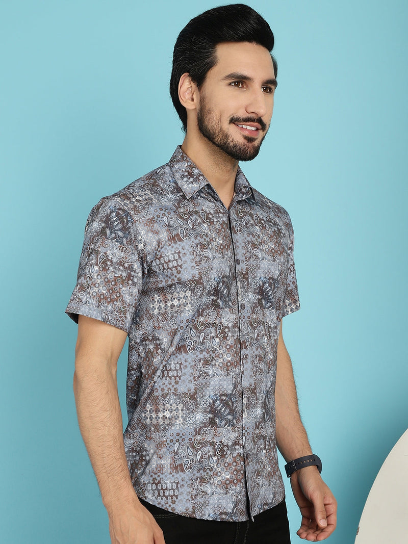 Pejali Printed Casual Shirt