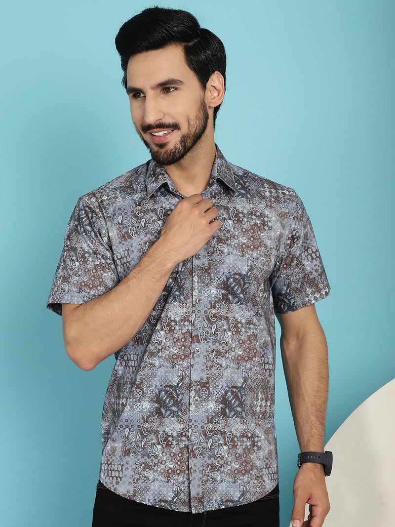 Pejali Printed Casual Shirt