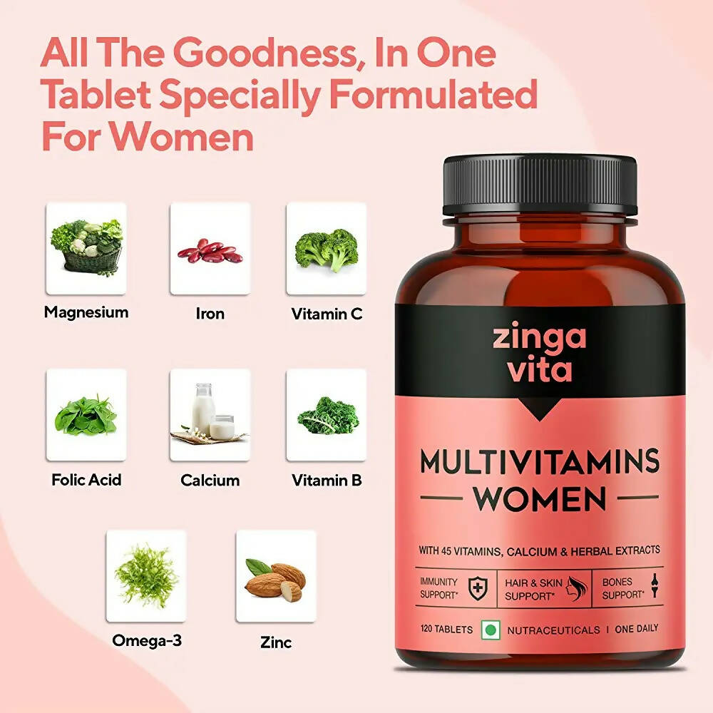 Zingavita Multivitamins Tablets for Women