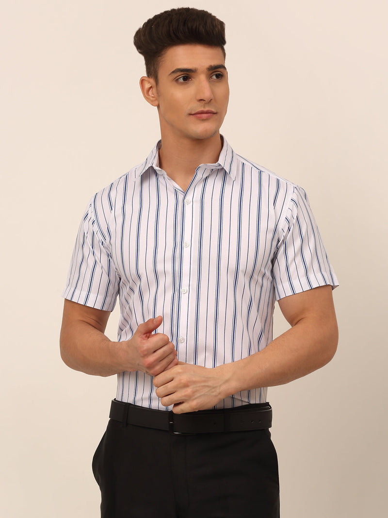 Men's Cotton Striped Formal Shirts