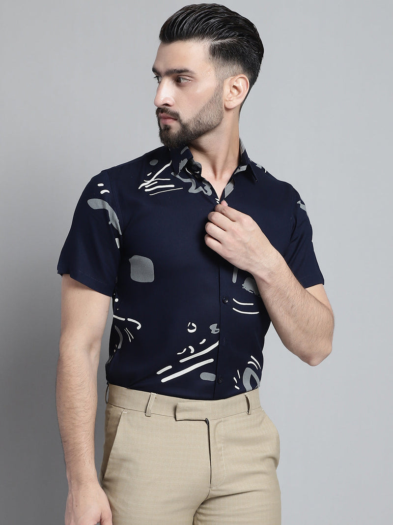 Men's Printed Formal Shirt