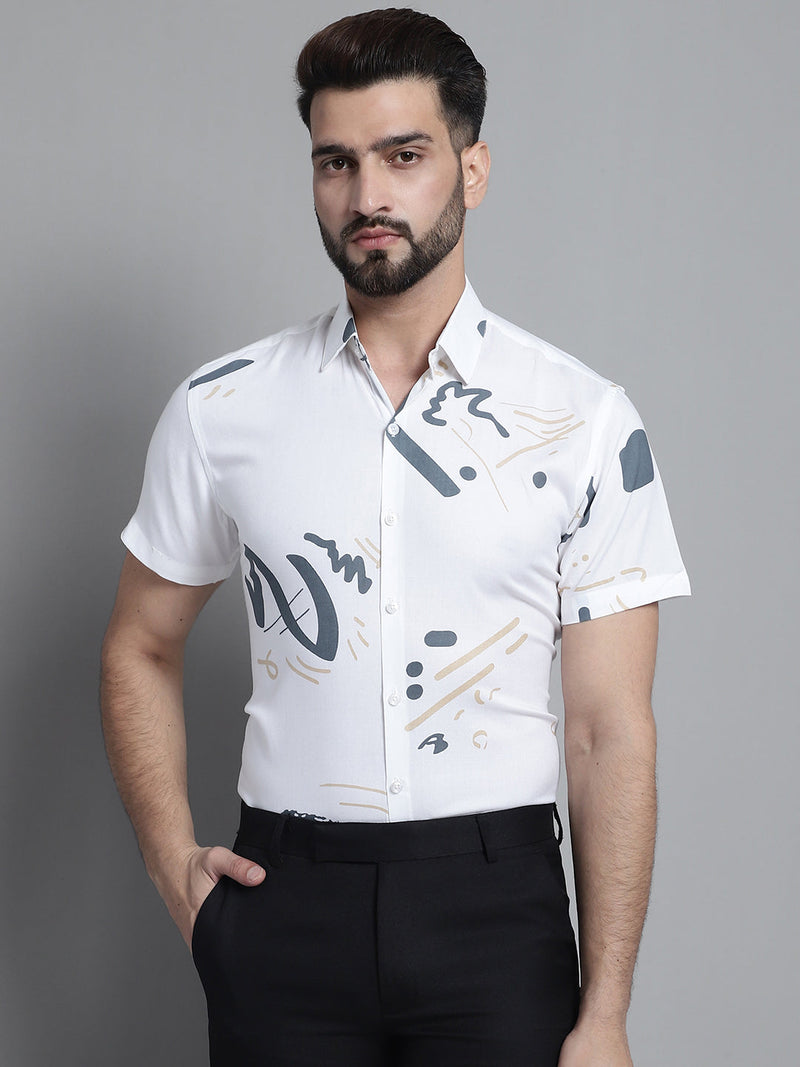 Men's Printed Formal Shirt