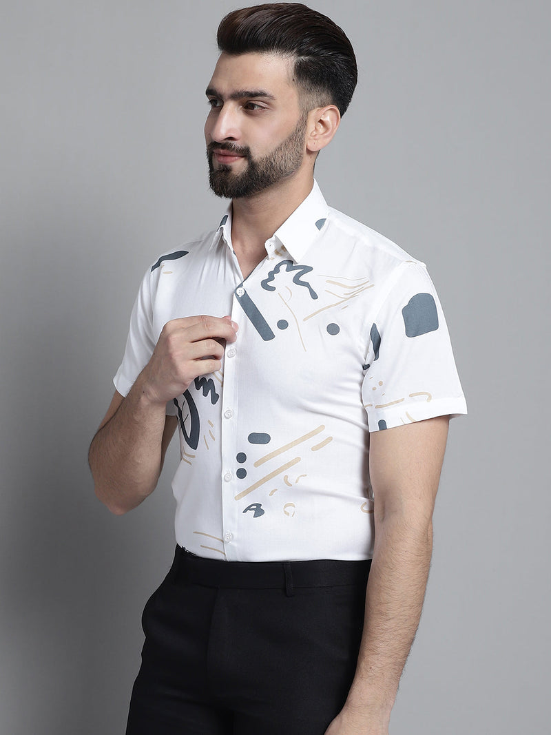 Men's Printed Formal Shirt