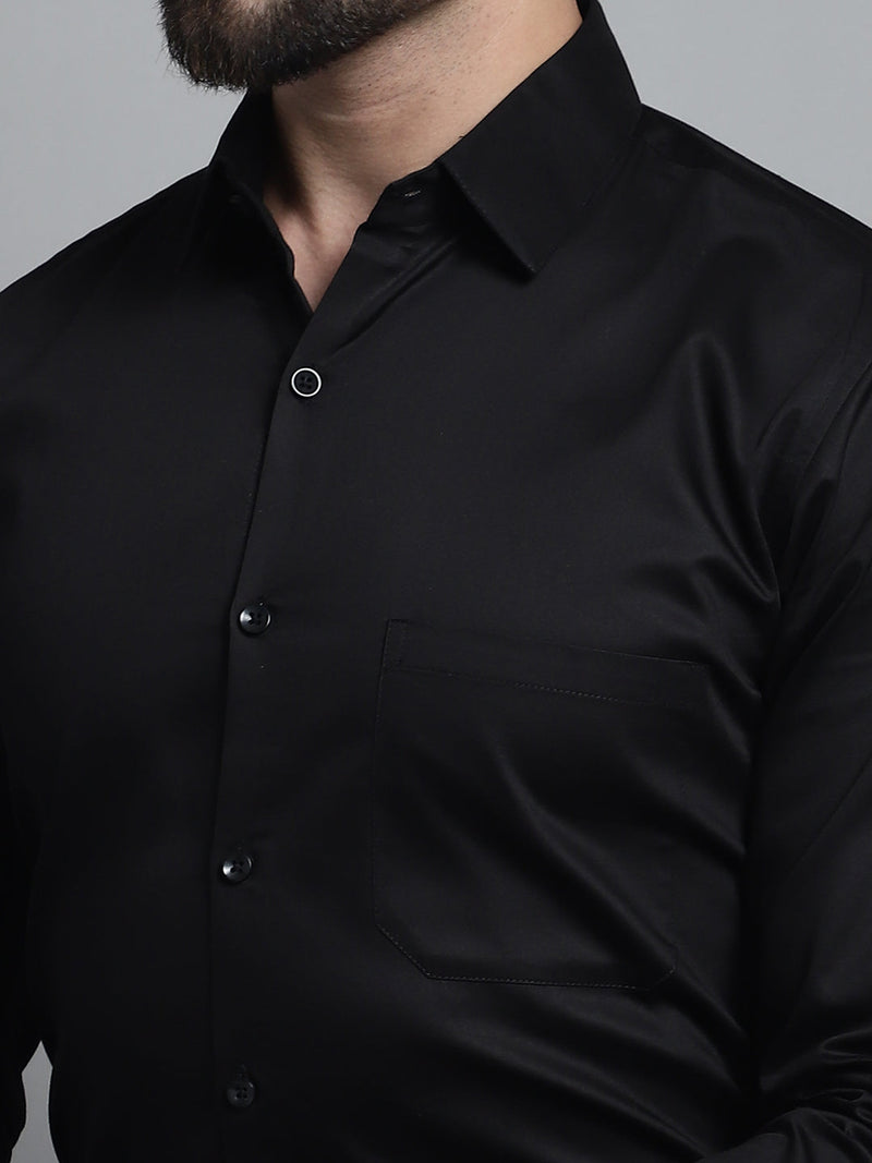 Men's Cotton Solid Formal Shirt