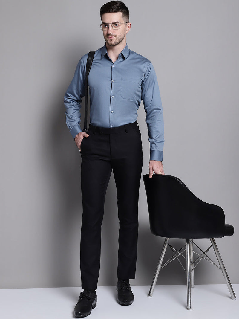 Men's Cotton Solid Formal Shirt