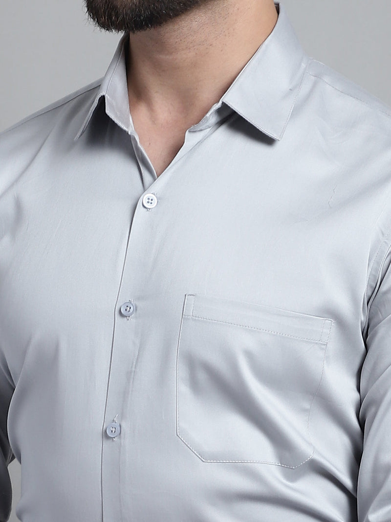 Men's Cotton Solid Formal Shirt