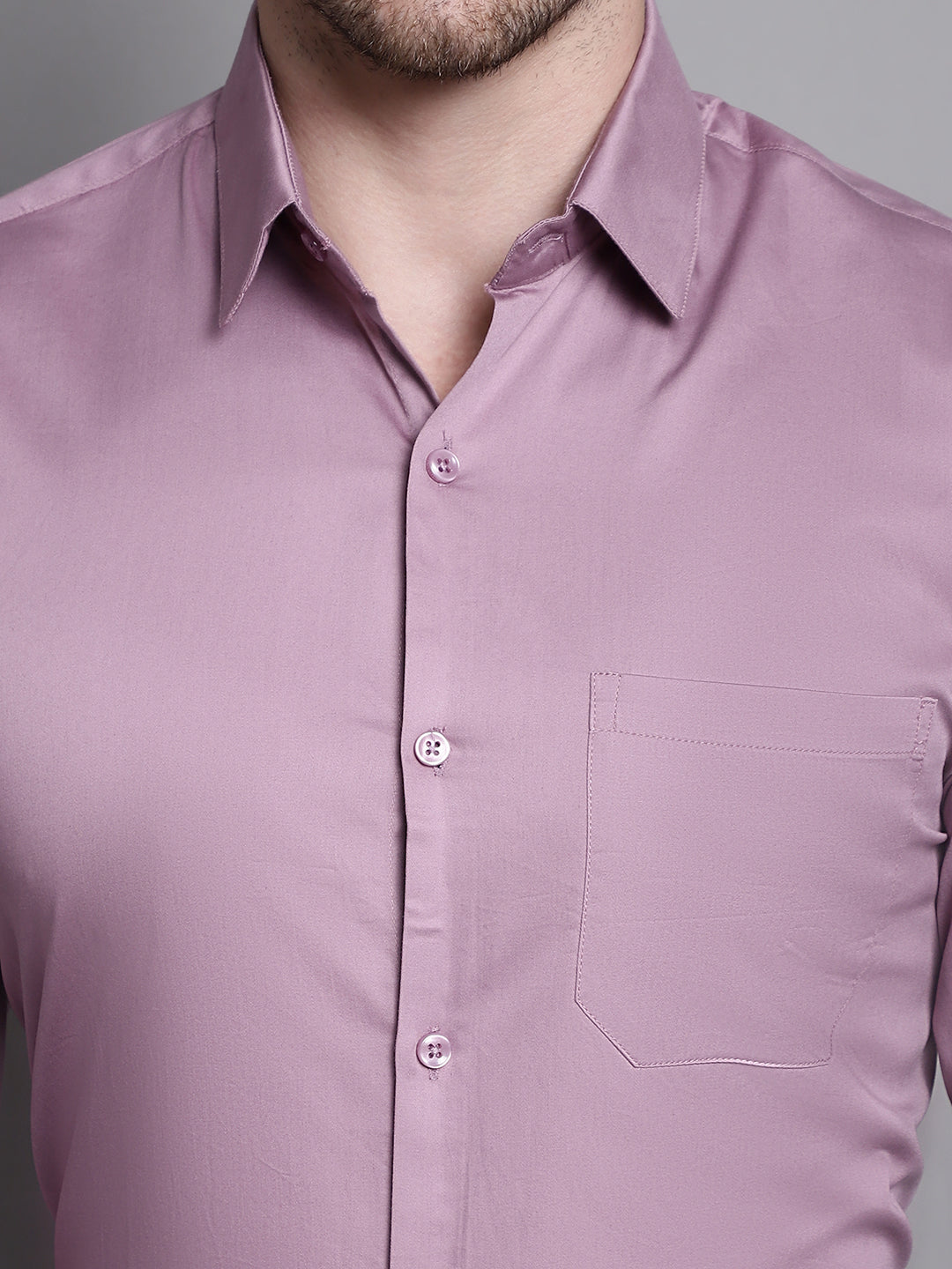 Men's Cotton Solid Formal Shirt