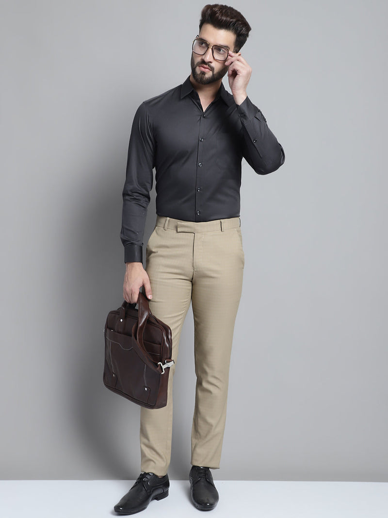 Men's Cotton Solid Formal Shirt