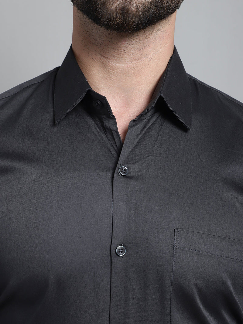 Men's Cotton Solid Formal Shirt