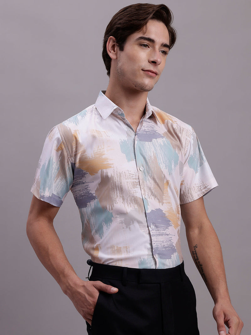 Men's Printed Formal Shirt