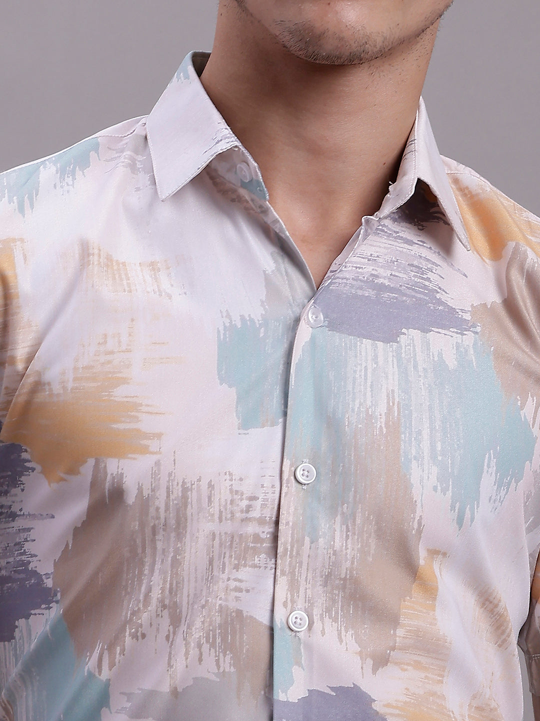 Men's Printed Formal Shirt