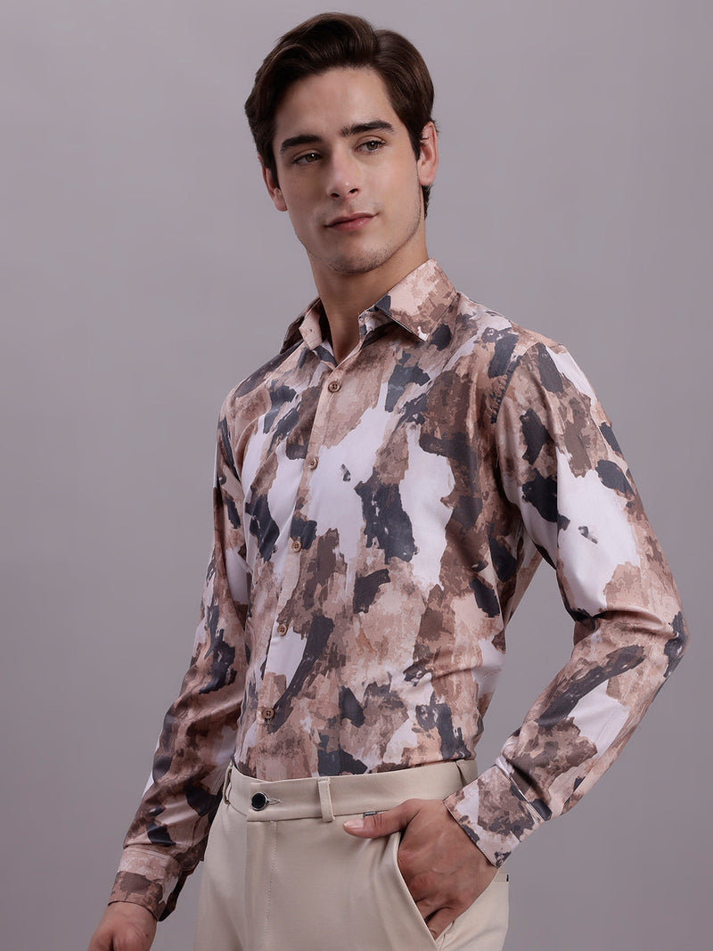 Men's Printed Formal Shirt