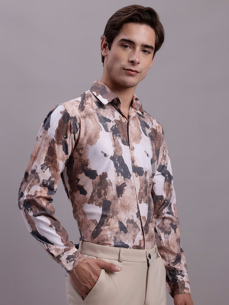 Men's Printed Formal Shirt