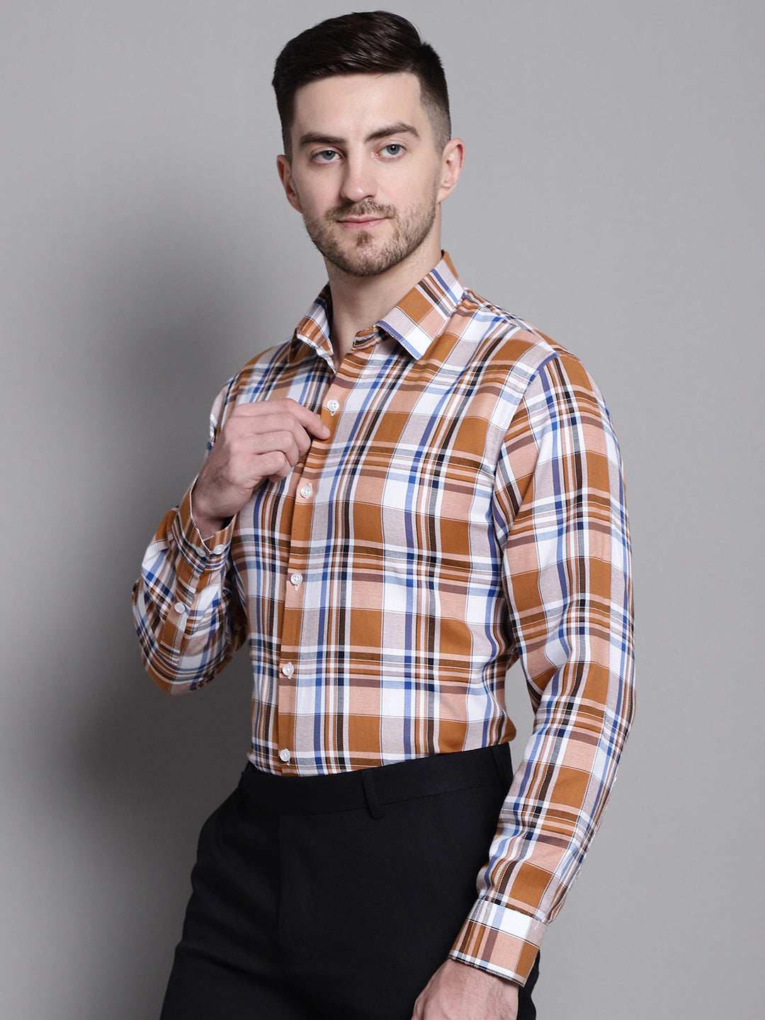 Men's Classic Checks Formal Shirt