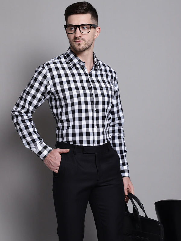 Men's Buffalo Check Formal Shirt