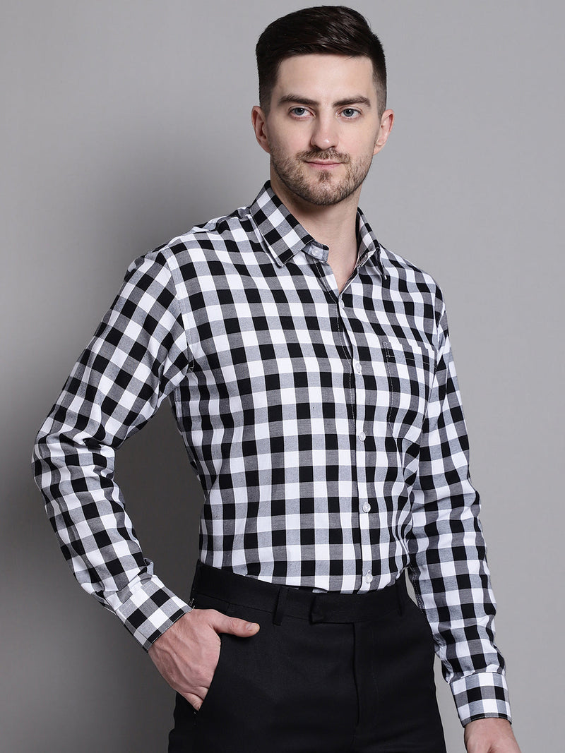 Men's Buffalo Check Formal Shirt