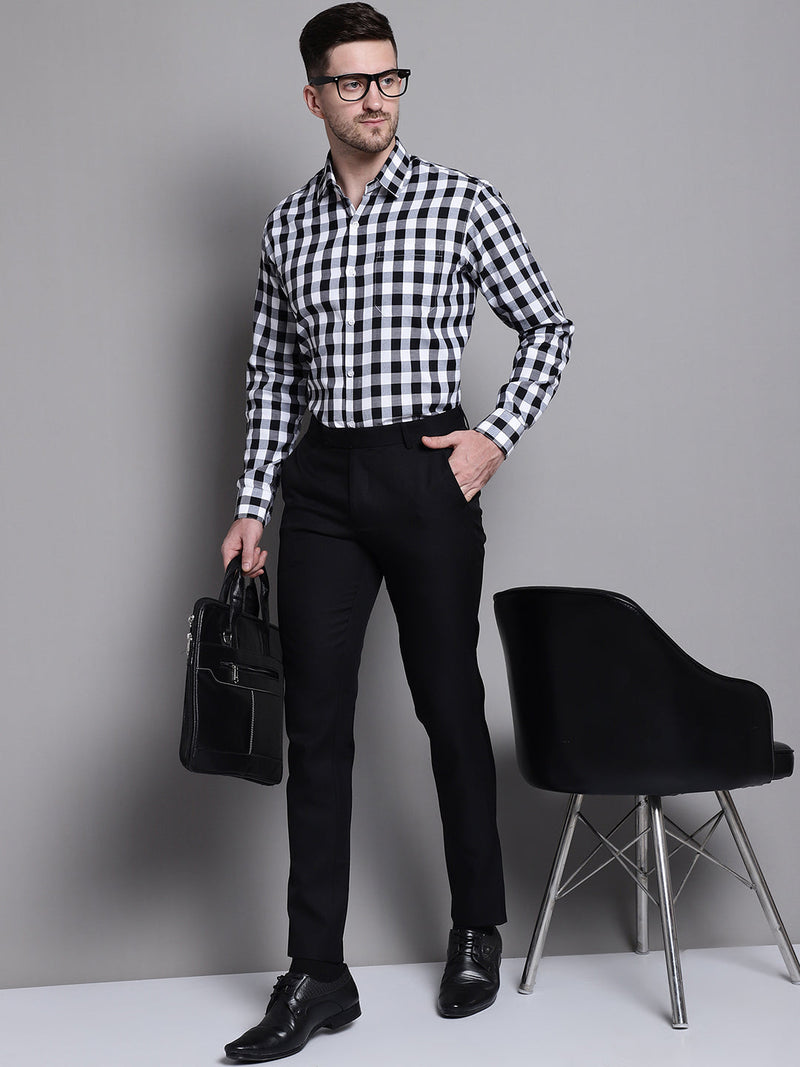 Men's Buffalo Check Formal Shirt