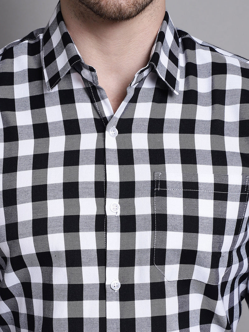 Men's Buffalo Check Formal Shirt