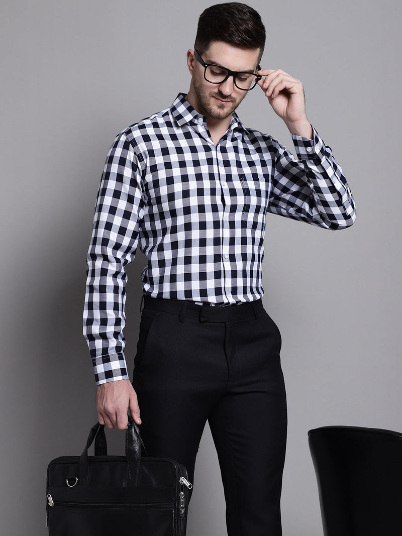 Men's Buffalo Check Formal Shirt