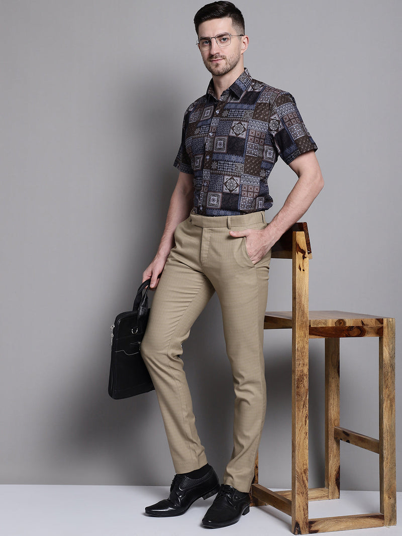 Men's Printed Formal Shirt