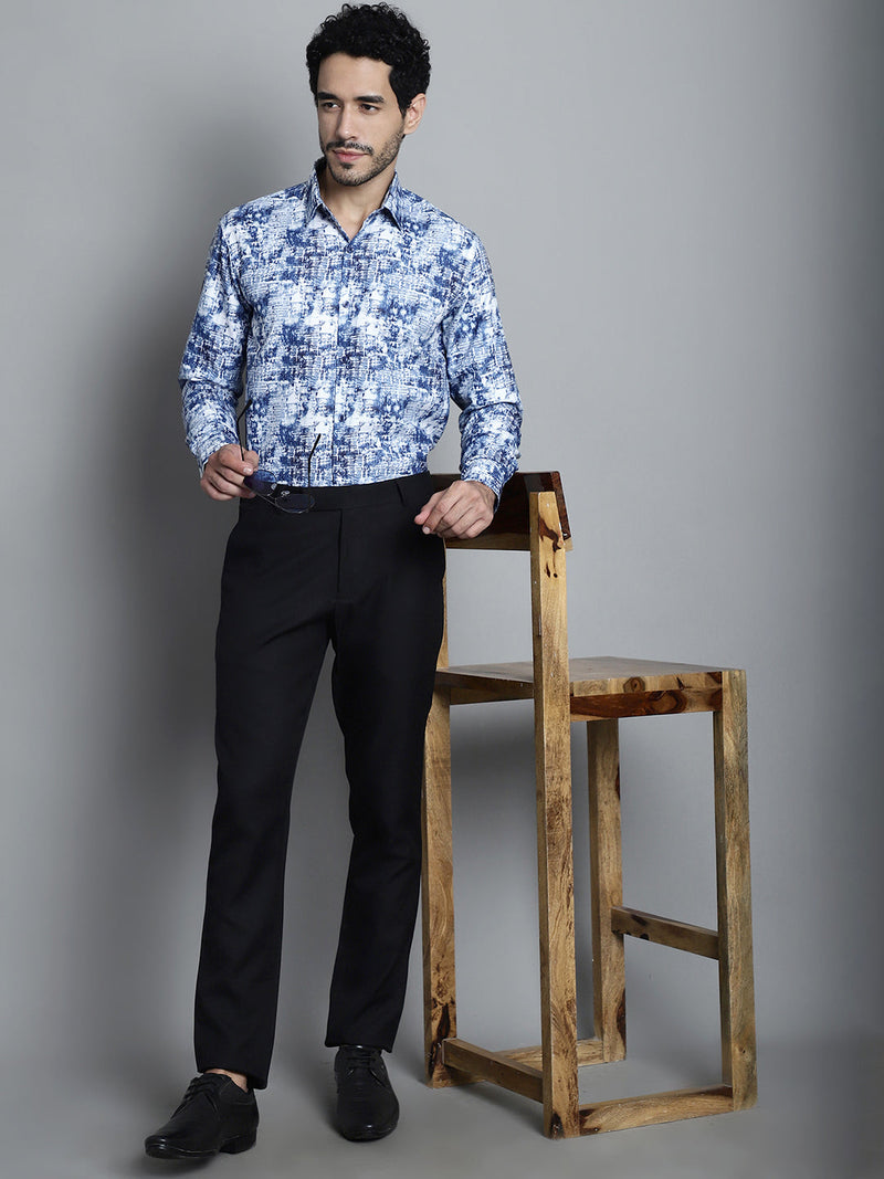 Men's Geomatric Printed Formal Shirts