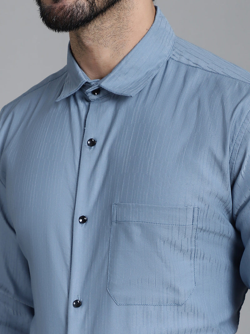 Woven Design Formal Shirt