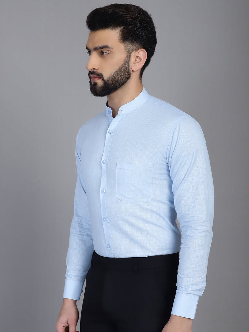 Cotton Solid Formal Shirt for Mens