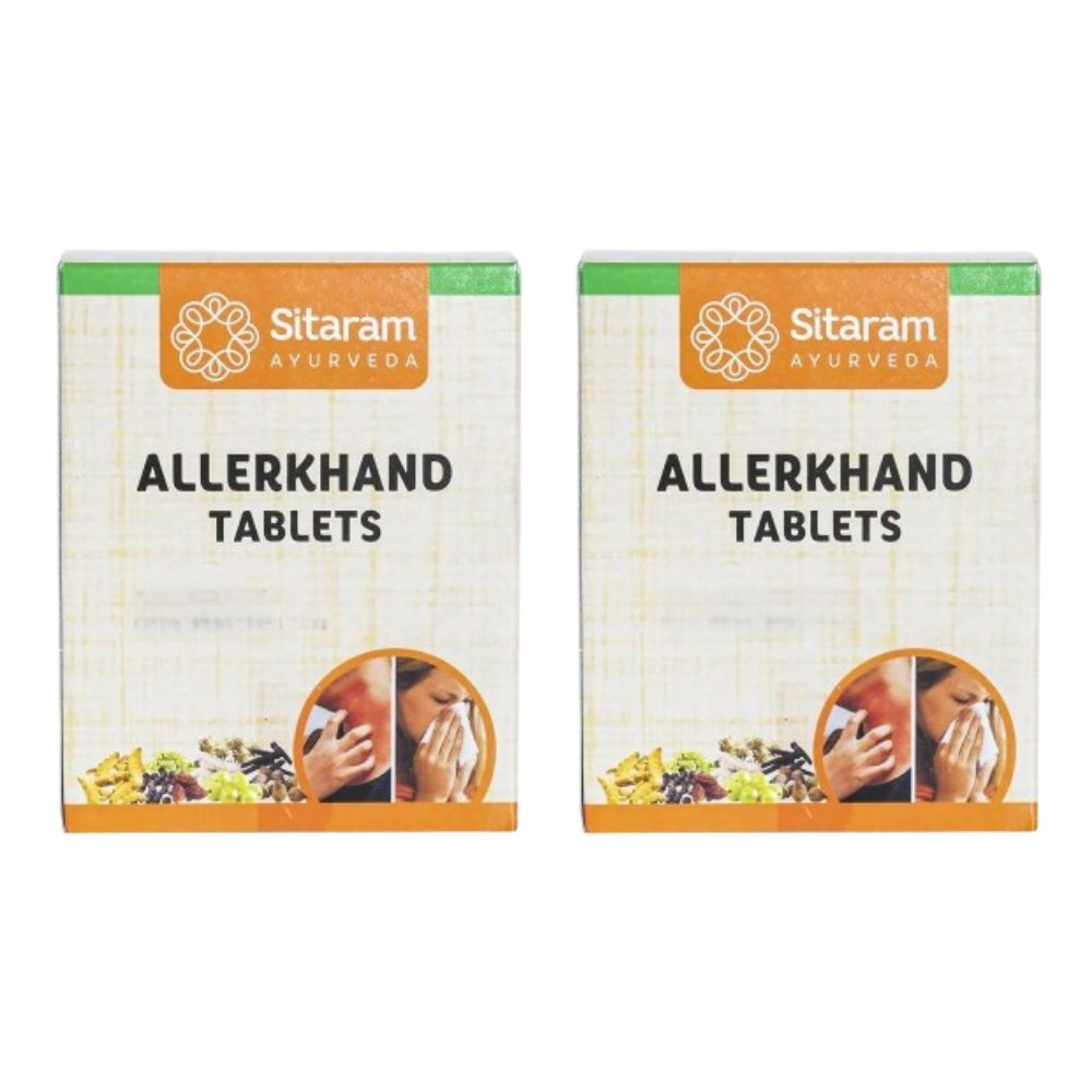 Sitaram Ayurveda Allerkhand Tablets