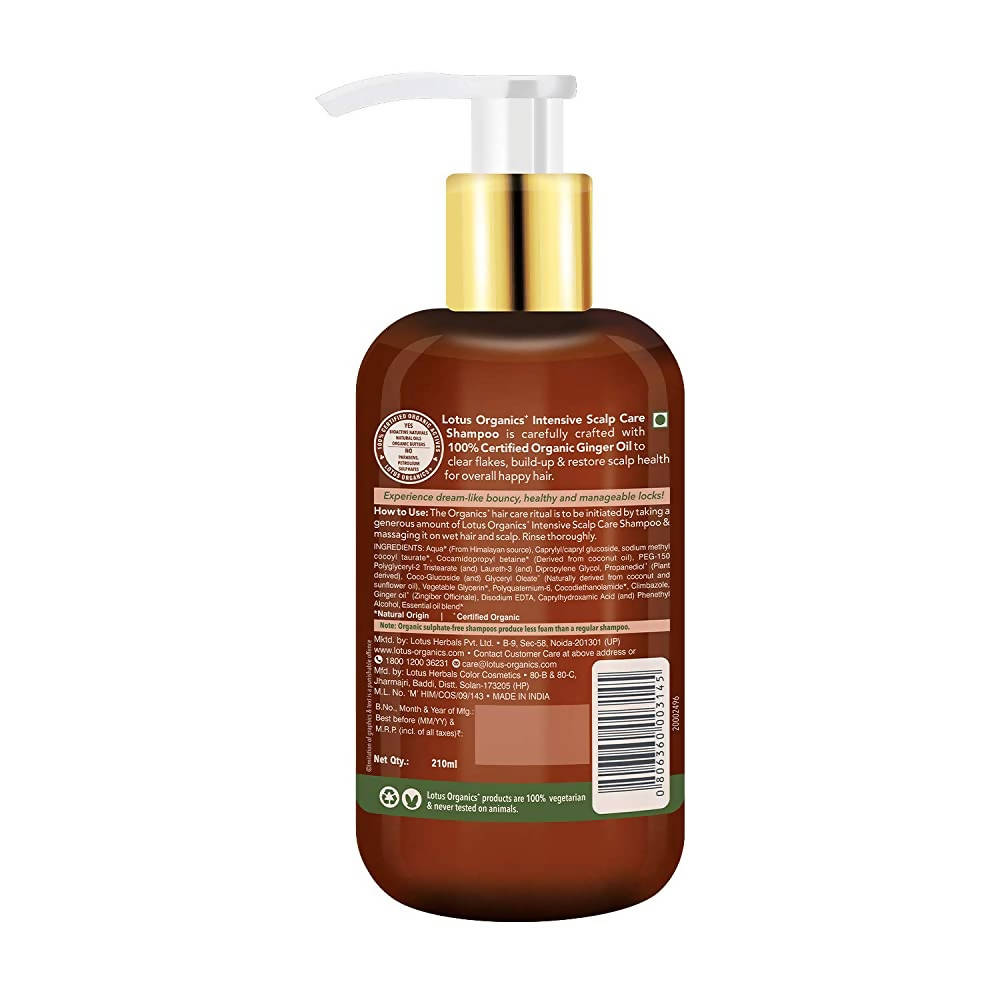 Lotus Organics Intensive Scalp Care Shampoo