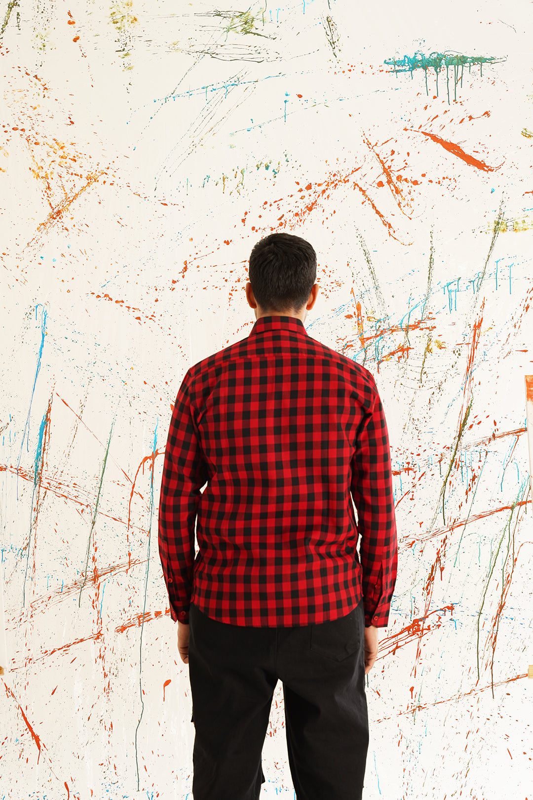 Men's Buffalo Check Formal Shirt