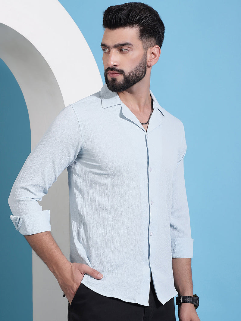 Lapel Collar Casual Shirt for Mens.