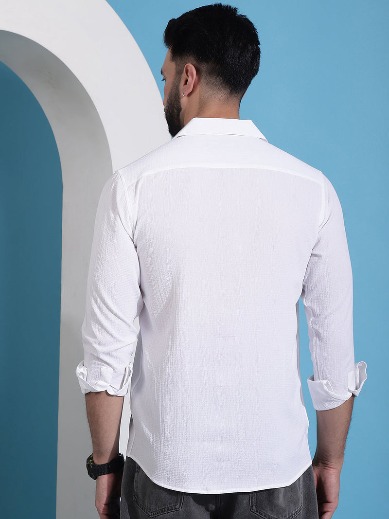 Lapel Collar Casual Shirt for Mens.