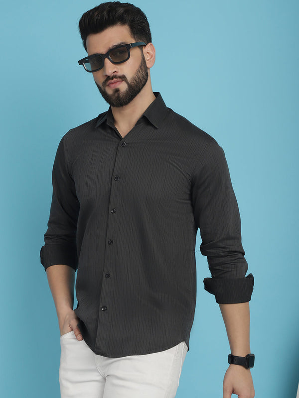 Woven Design Casual Shirt