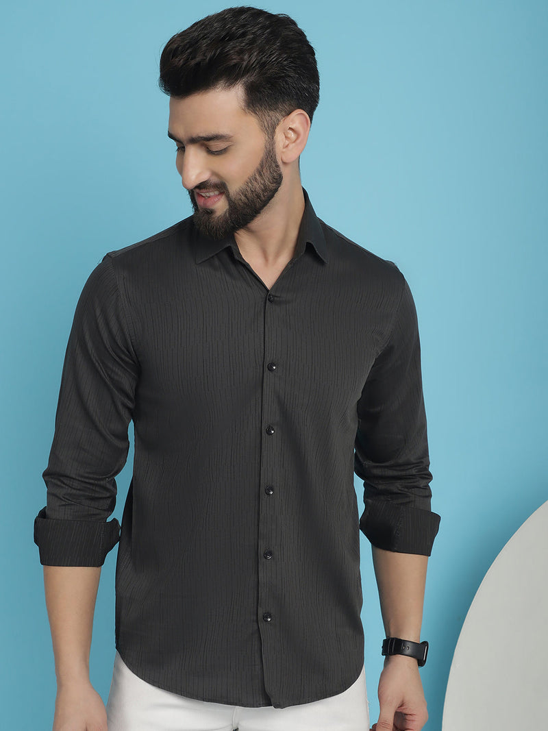 Woven Design Casual Shirt