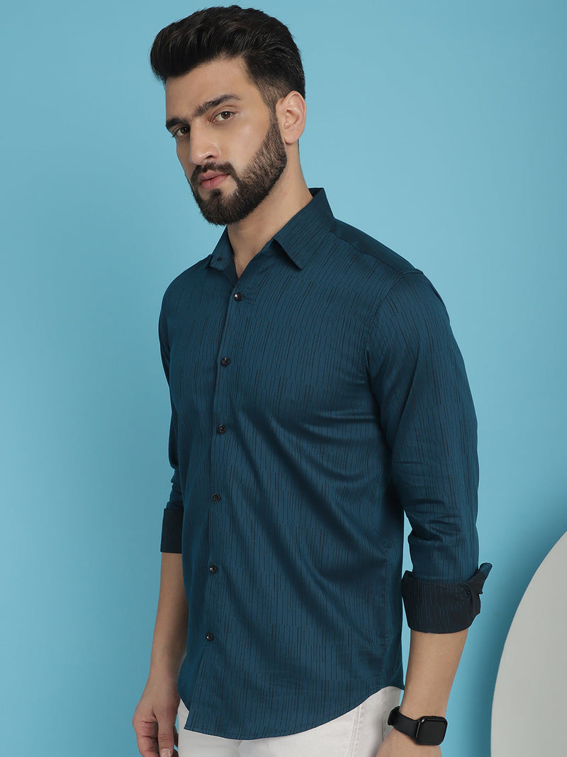 Woven Design Casual Shirt