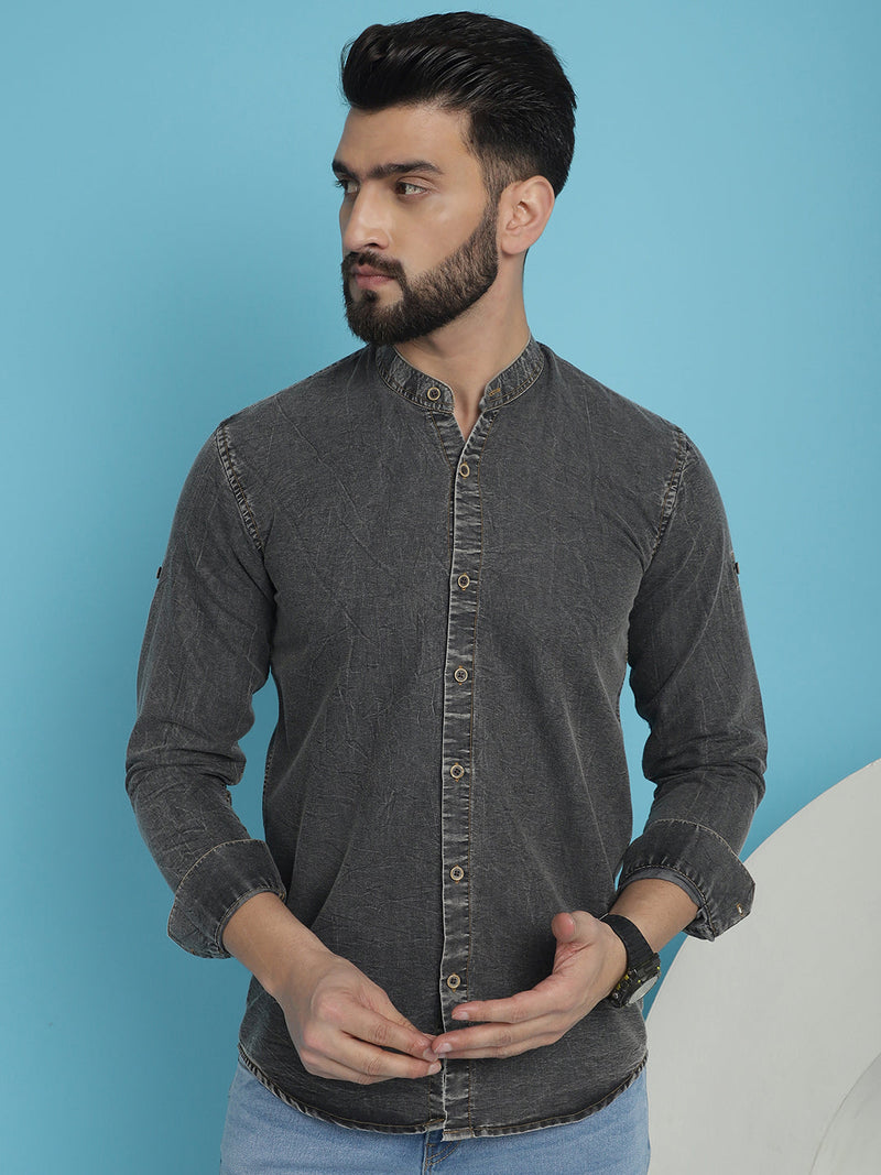 Denim Casual Shirt for Men