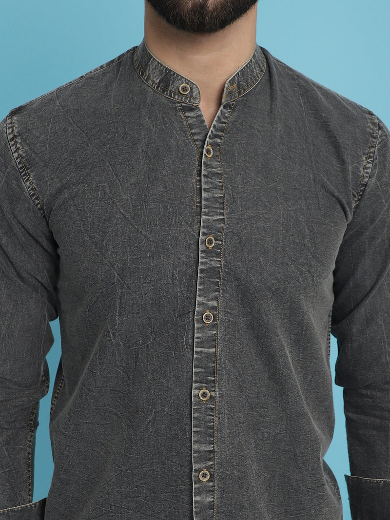 Denim Casual Shirt for Men