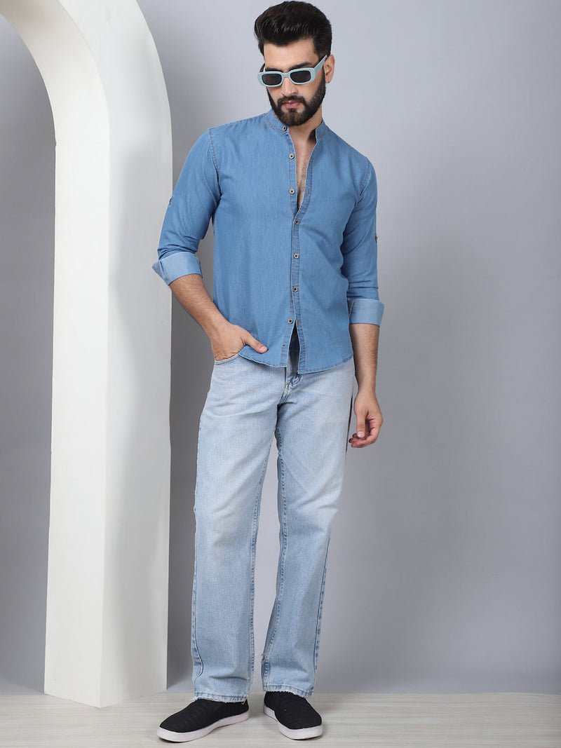 Denim Casual Shirt for Men